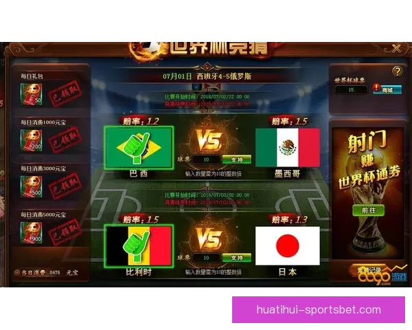 世界杯足球竞猜赔率解析与热门球队投注机会分析